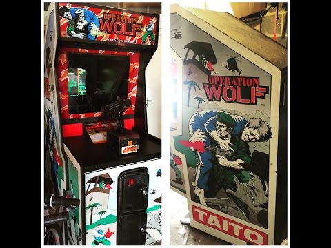 Taito Operation Wolf Arcade Restoration - Ep.3 - Screen & Light Fixed - Cleaned & Game Completed!