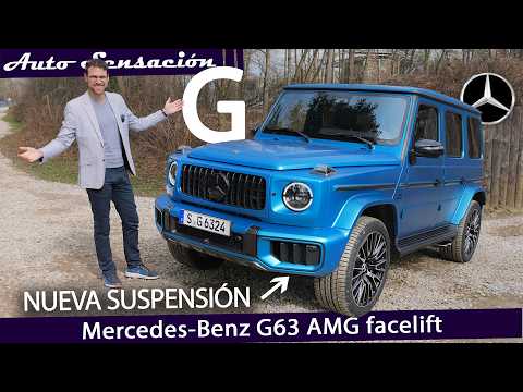 Presentación Mercedes Benz Clase G 2024 review . Nueva suspensión Hidraulica AMG .