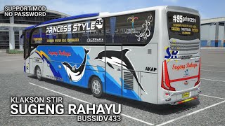 Download lagu KODENAME KLAKSON STIR SUGENG RAHAYU SUPPORT MOD BUSSID V4.3.3 mp3