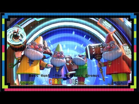 Plants Vs Zombies Garden Warfare 2 - Boss Hunt - The Brothers Gnomus - CRAZY Mode