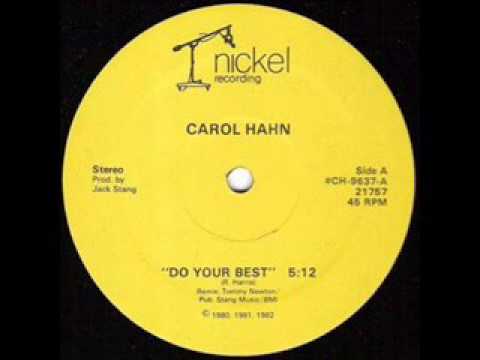 Carol Hahn -   Do Your Best  1980