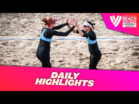 Day 2 of Jurmala 2022! 🔥 Women's Elite16 Highlights #BeachProTour