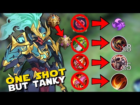 ALPHA USERS! USE THIS SECRET BUILD AND EMBLEM TO ALWAYS WIN IN RANKED! | INSANE DAMAGE AND HEAL MLBB