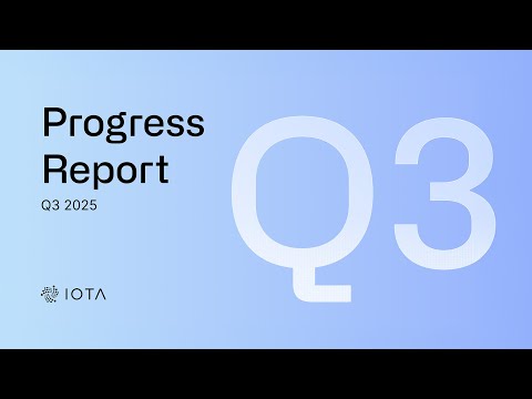 IOTA 2025 Q3 UPDATE