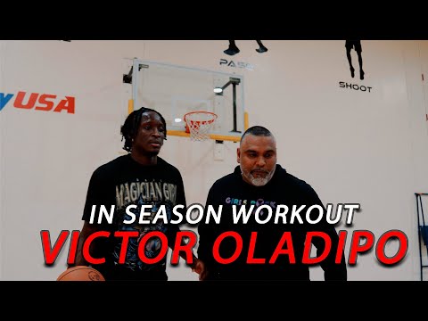 Victor Oladipo Is Locked In! | Intense Workout with NBA Trainer Olin Simplis