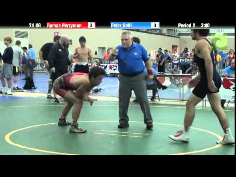 74 KG Roman Perryman vs Peter Galli