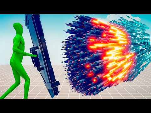 ZOMBIE MIRROR SHIELD vs ALL GODS - Totally Accurate Battle Simulator TABS