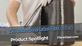 preview picture of video 'Unidirectional Carbon Fabric (9.0 oz)'