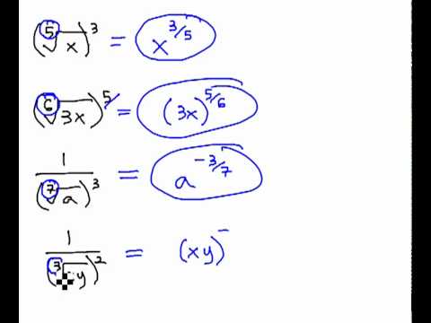 rational exponents converting radicals to exponential form expii radical and exponential form
