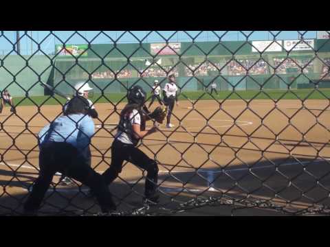 Grace Pieson 2020 Lefty pitching Jv Patriot HS Game 3/1/17