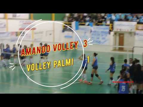 B/2 - Amando Volley   Volley Palmi parziali set 2 1: i minutif finali.
