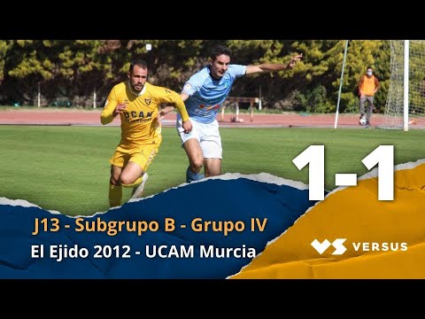 📺 Resumen: CD El Ejido 2012 - UCAM Murcia (1-1) (2020/21)
