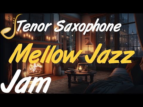 Mellow Jazz Tenor Saxophone Backing Track Jam in G Major | Improvisation