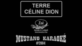 Terre - Celine Dion [KARAOKE]