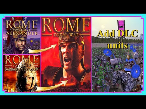 Add Graal Knights & Immortals to Rome Total War | Barbarian Invasion | Alexander | Modding Guide