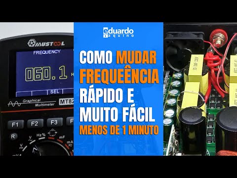 Inversor Mensela: Mudando a Frequência para 60Hz (Muito Fácil)