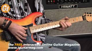 Custom Hiwatt 50 Signature Series Amp Demo / Review With Michael Casswell For iGuitar Mag