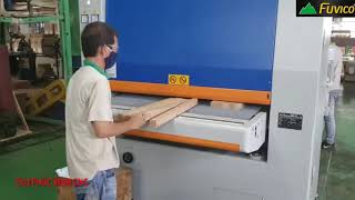 MÁY CHÀ NHÁM THÙNG 2 Trục 1300mm Sherngyuan Đài Loan