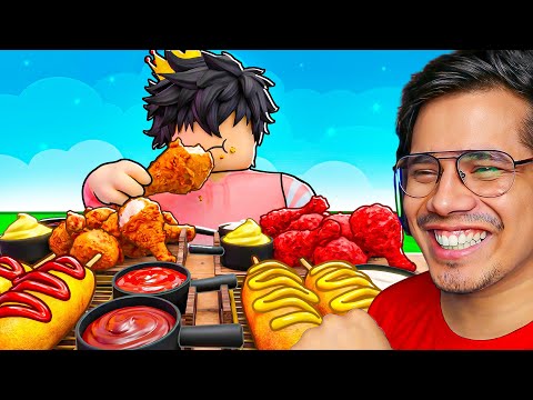 MUKBANG GAME IN ROBLOX 😱