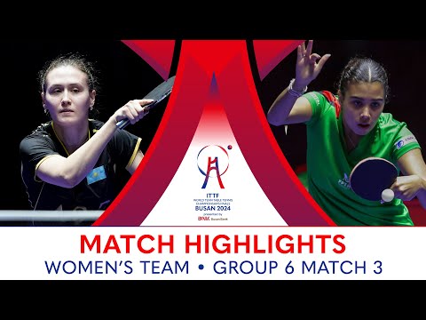 Matilde Pinto (POR) vs Anastassiya Lavrova (KAZ) | WT G6 - Match 3 | #ITTFWorlds2024