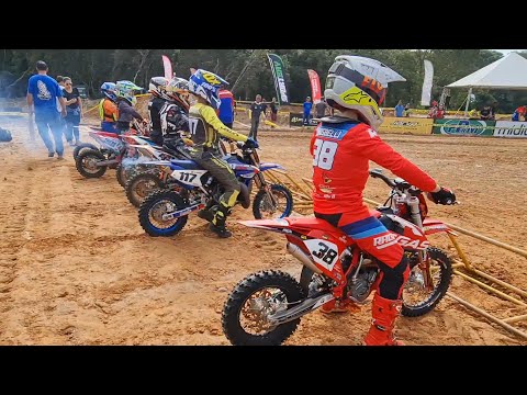 Criançada que acelera forte as motinha de Motocross 2022, Paranaense de Motocross 2022 - 65cc (4k)