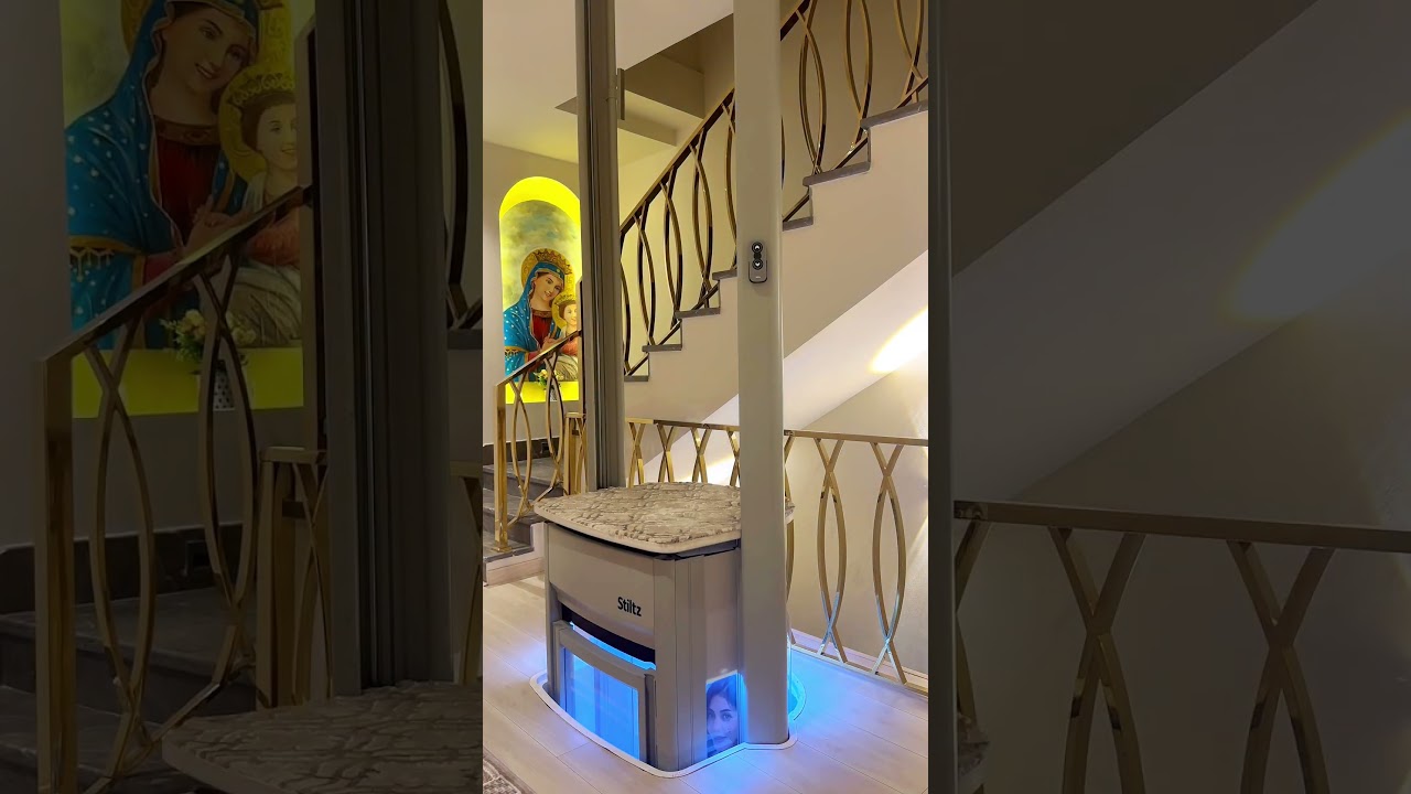 Stiltz Duo Home Lift Install in #Egypt | Amira Eltouny