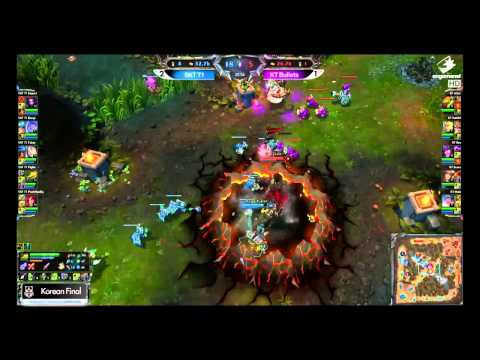 KT Bullets vs SKT1 - Korea Qualifier D3G4