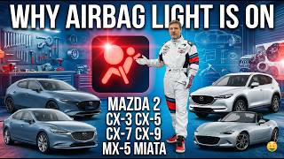 How to Diagnose & Reset Flashing Airbag Light on Mazda Vehicles | DIY SRS Repair