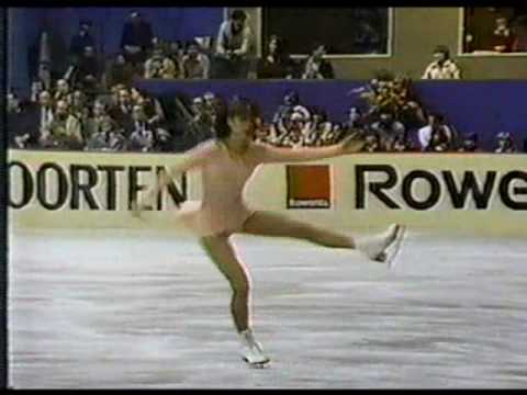 Dagmar Lurz (FRG) -1980 Worlds, Ladies' Long Program