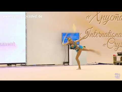 Polina Shmatko (RUS) hoop - Crystal rose Minsk 2018