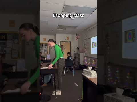 This Student Tried to Escape but...