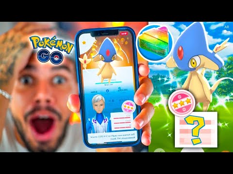 AZELF SHINY CAPTURADA & POKÉMON AZUL E DOURADO - POKÉMON GO | Cris |