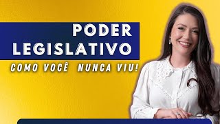 Poder LEGISLATIVO como VOCÊ NUNCA VIU! | Direito Constitucional | Adriane Fauth