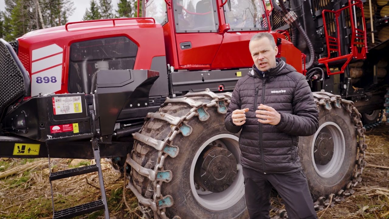 Komatsu 898 Forwarder – Full Presentation