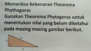 Membuktikan Kebenaran Theorema Phythagoras 2