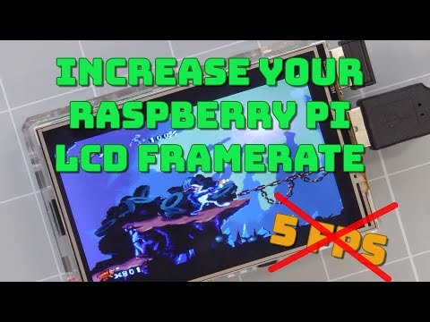 Increased Frame Rate on a cheap Raspberry Pi LCD - Make Your SPI Display Playable