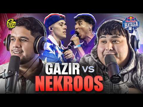¿FUERON INJUSTOS CON GAZIR? – Análisis a NEKROOS vs GAZIR – Red Bull Batalla