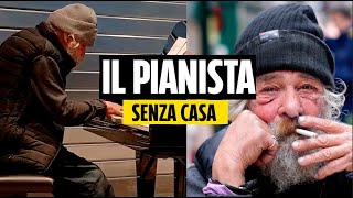 La storia di Andreas, il senzatetto pianista che ha incantato il mercato di Roma con la sua musica
