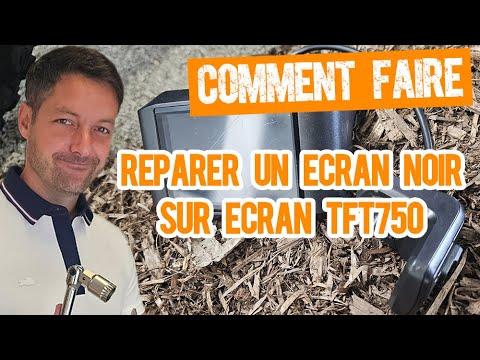 Réparer un écran noir pour TFT750