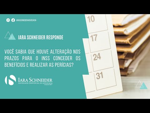 Você sabia que houve alteração nos prazos para o INSS conceder os benefícios e realizar as perícias?