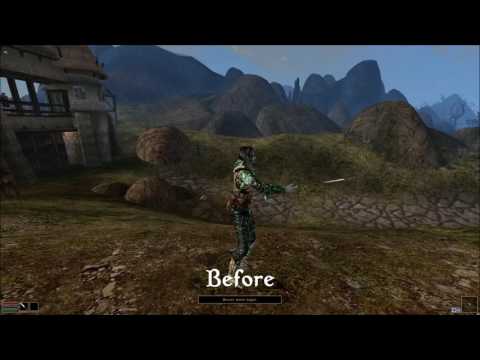 Improved Thrown Weapon Projectiles - a mod for TES III: Morrowind