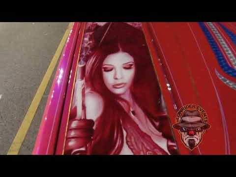 Van Nuys California Lowrider Car Meet Cruise Mexican Independence Day