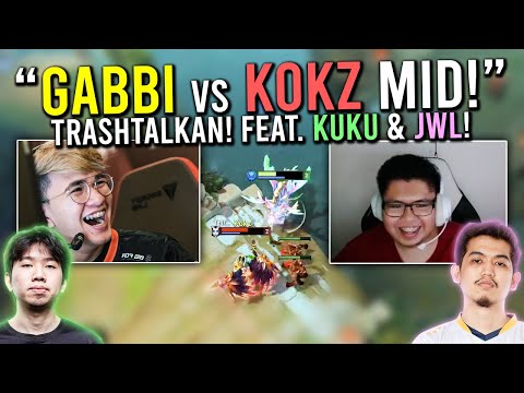 "GABBI vs KOKZ MID! CLASSIC PUCK vs QOP MATCHUP!"🤣 - LAPTRIP TRASHTALKAN!🤣 (Feat. KUKU & JWL!)