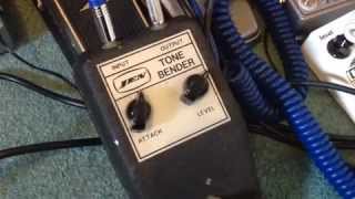 Video thumbnail for Jen Tone Bender 1968 Fuzz Distortion Pedal by Sam Atkins Photographer