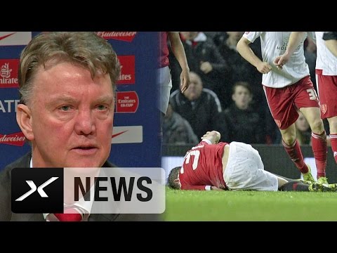 Bastian Schweinsteiger verletzt! Louis van Gaal besorgt | Manchester United - Sheffield United 1:0