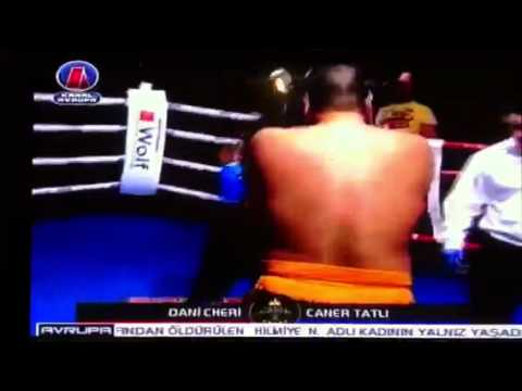 Boxer Caner Tatli (Tyson) (17) vs Dani Cheri (19) King in the Ring 3 erste runde TKO