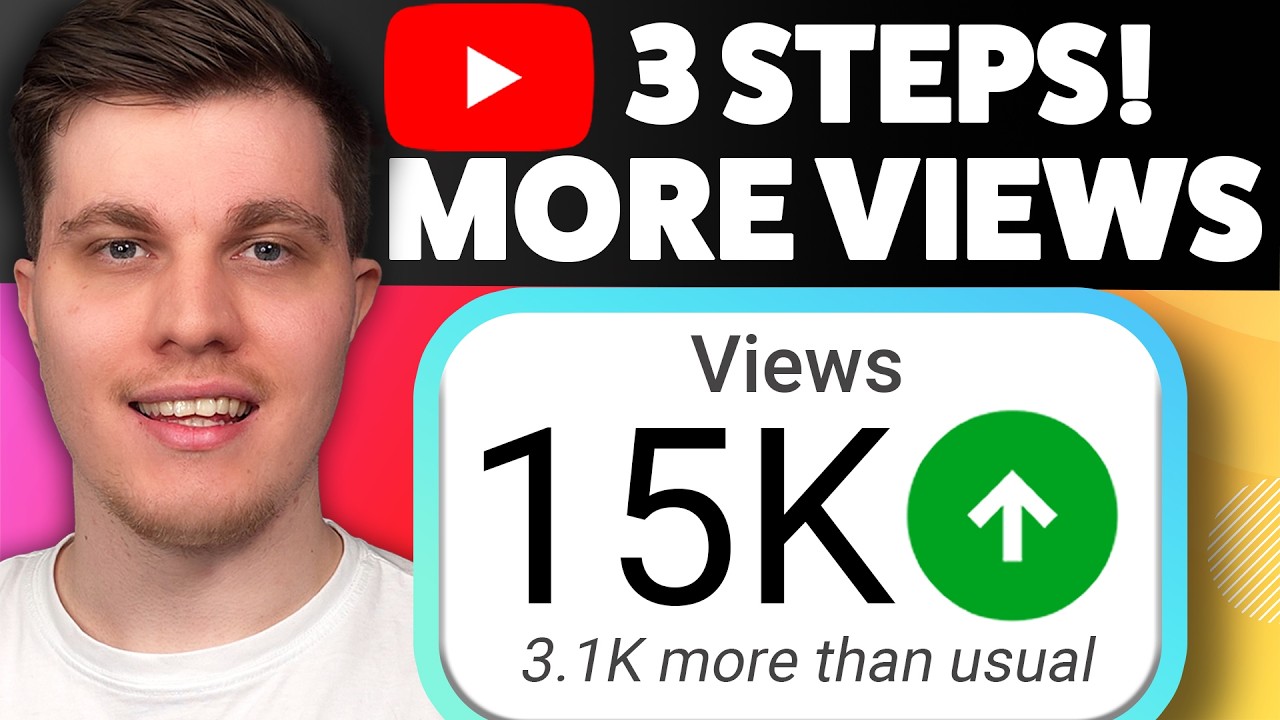How To Get More Views on YouTube | 3 Simple steps