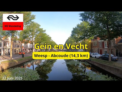 NS-wandeling Gein en Vecht - Weesp - Abcoude (14,4 km)