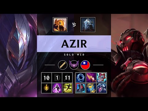 Azir Mid vs Viktor - TW Master Patch 25.10