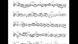 Lawns - Transcription of John Scofield & Larry Goldings Solos